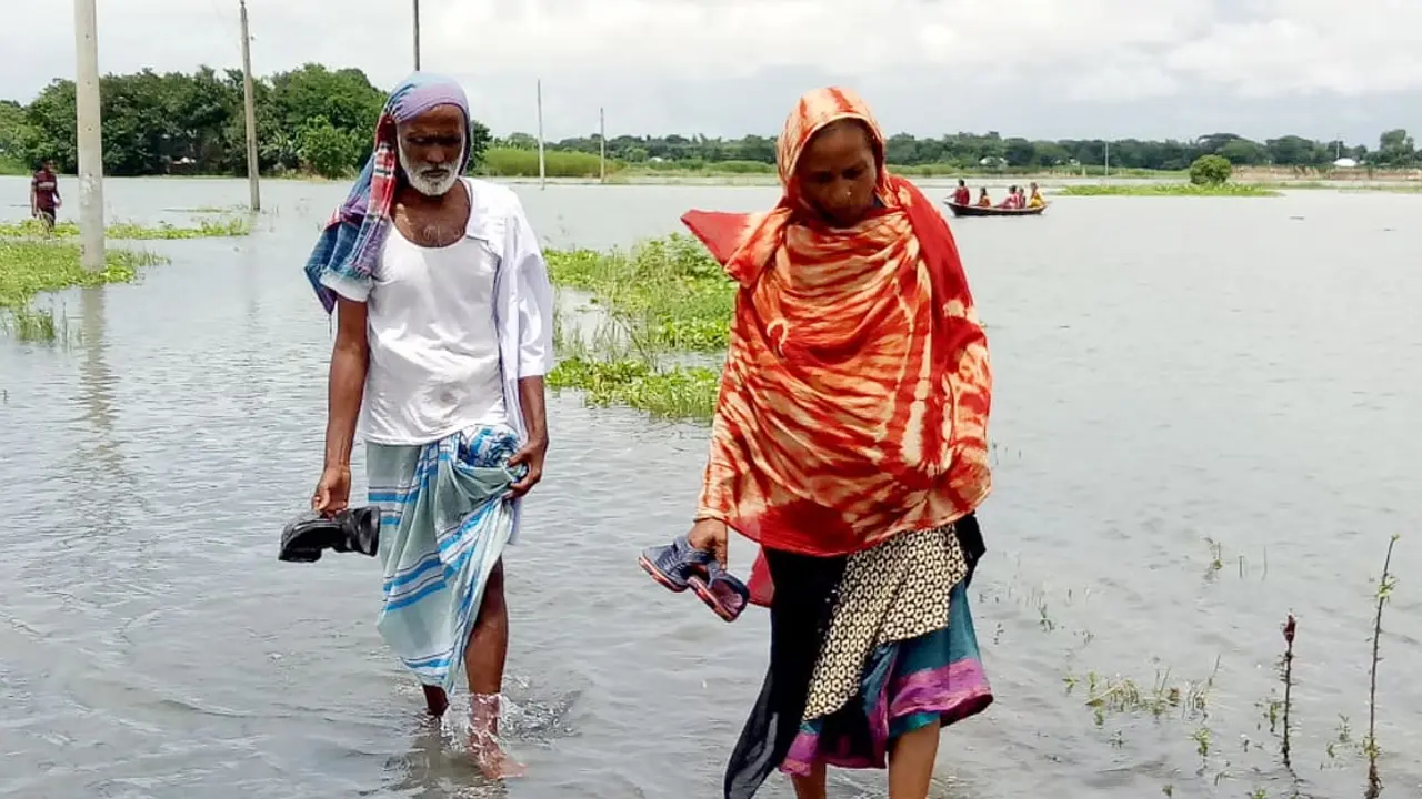 ফরিদপুরে ৯ গ্রামের সহস্রাধিক পরিবার পানিবন্দি