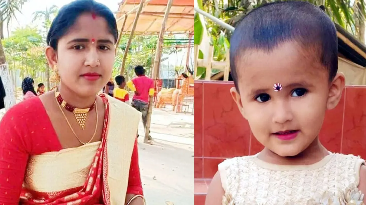 শিশুকন্যাকে হত্যার পর মায়ের আত্মহত্যা, স্বামী গ্রেফতার