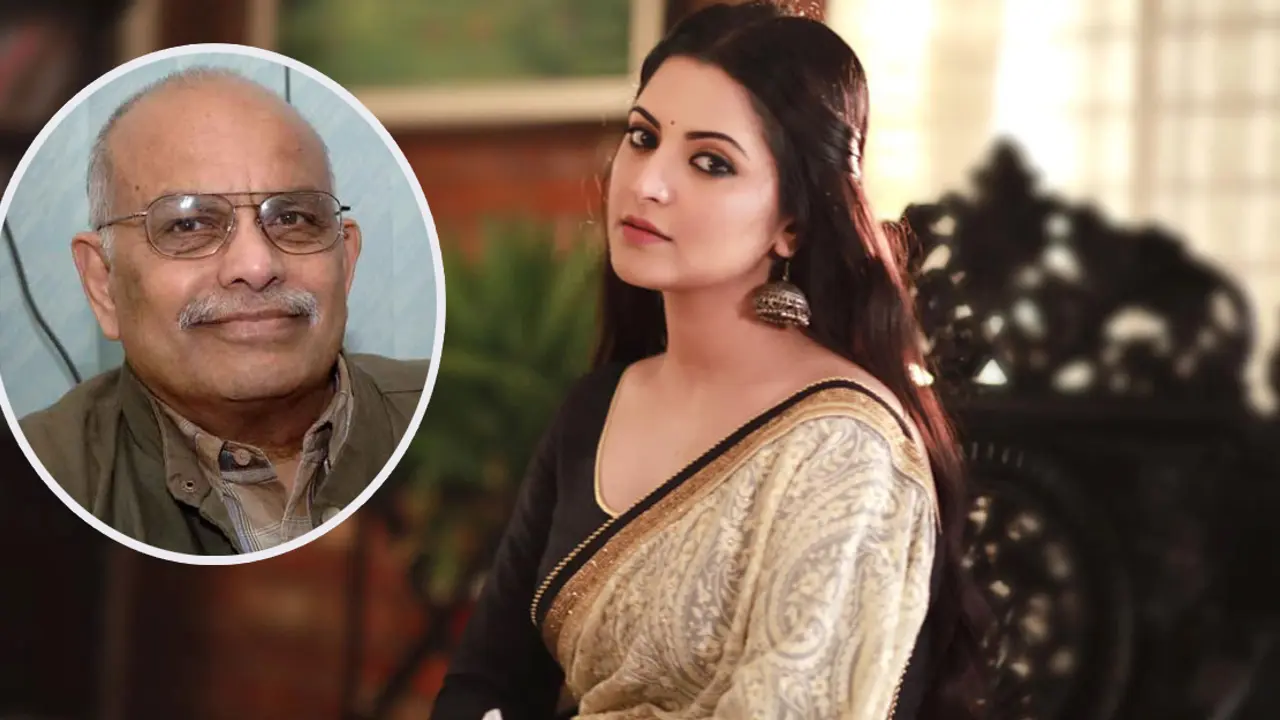 পরীমণির পাশে দাঁড়ালেন আবদুল গাফ্ফার চৌধুরী
