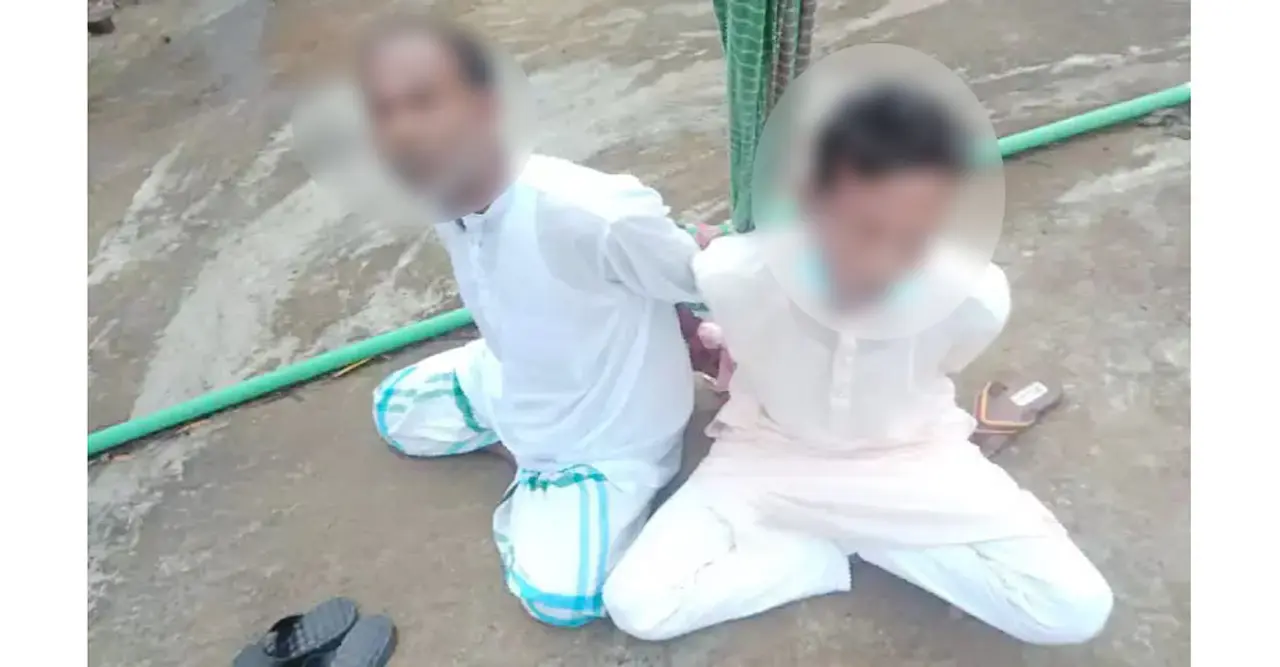 দেনমোহর বেশি করায় নানা ও মামা শ্বশুরকে বেঁধে পেটালেন জামাই