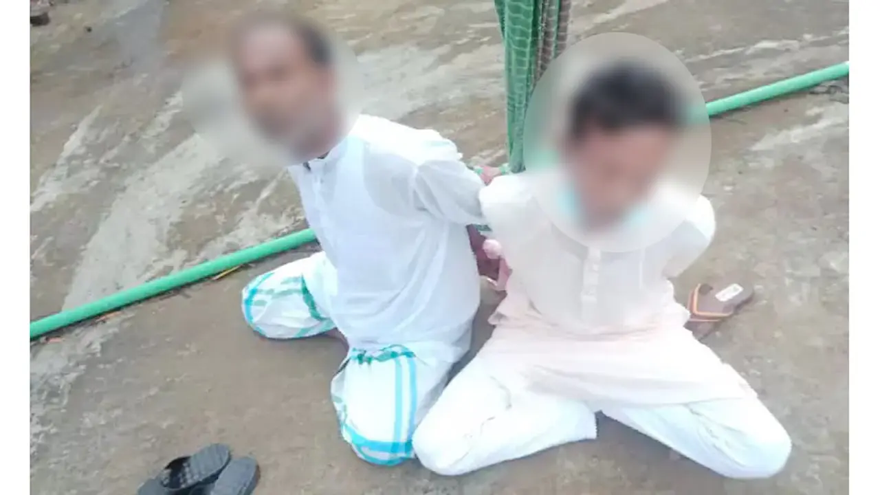 দেনমোহর বেশি করায় নানা ও মামা শ্বশুরকে বেঁধে পেটালেন জামাই