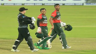 Tigers seal first ever T20I win over Kiwis