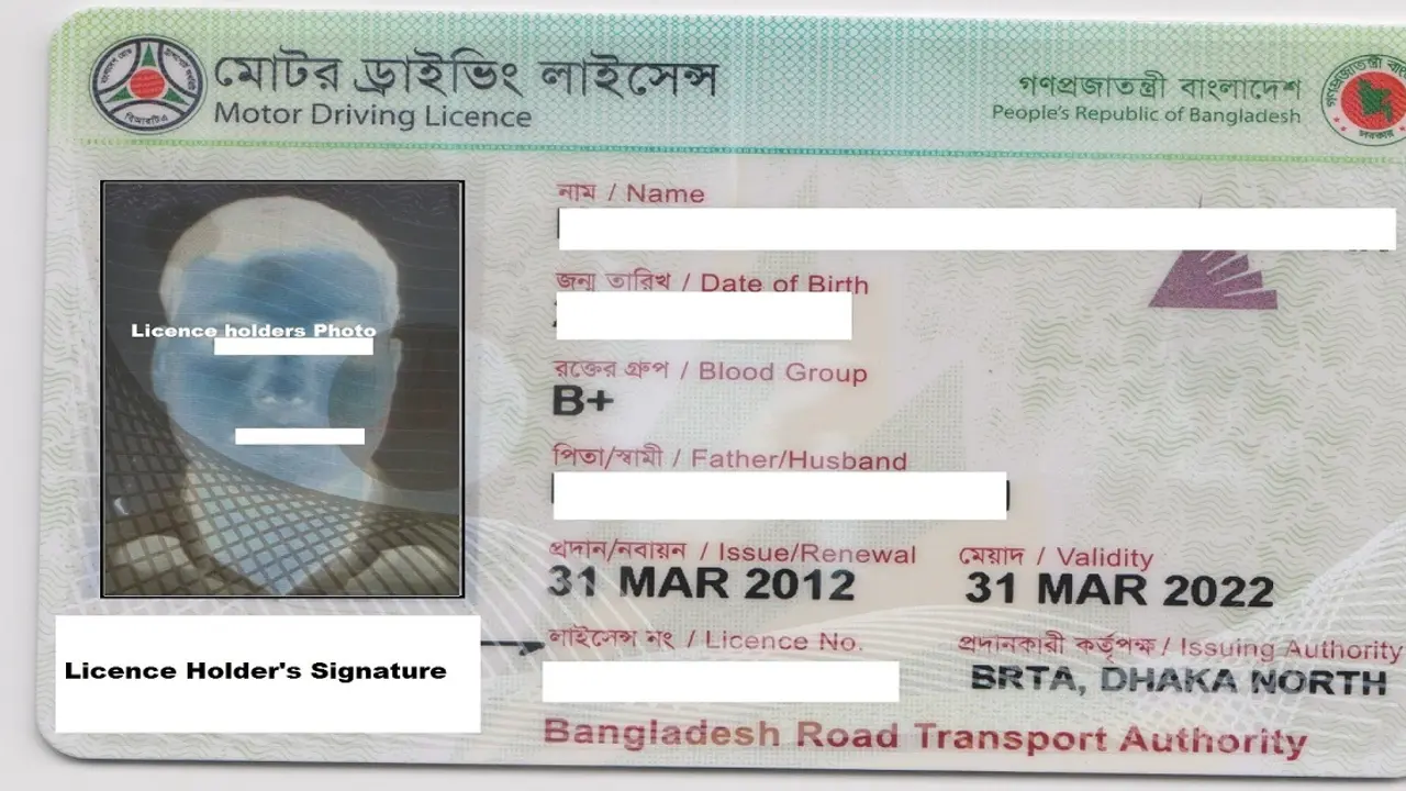 ড্রাইভিং লাইসেন্স করবেন যেভাবে