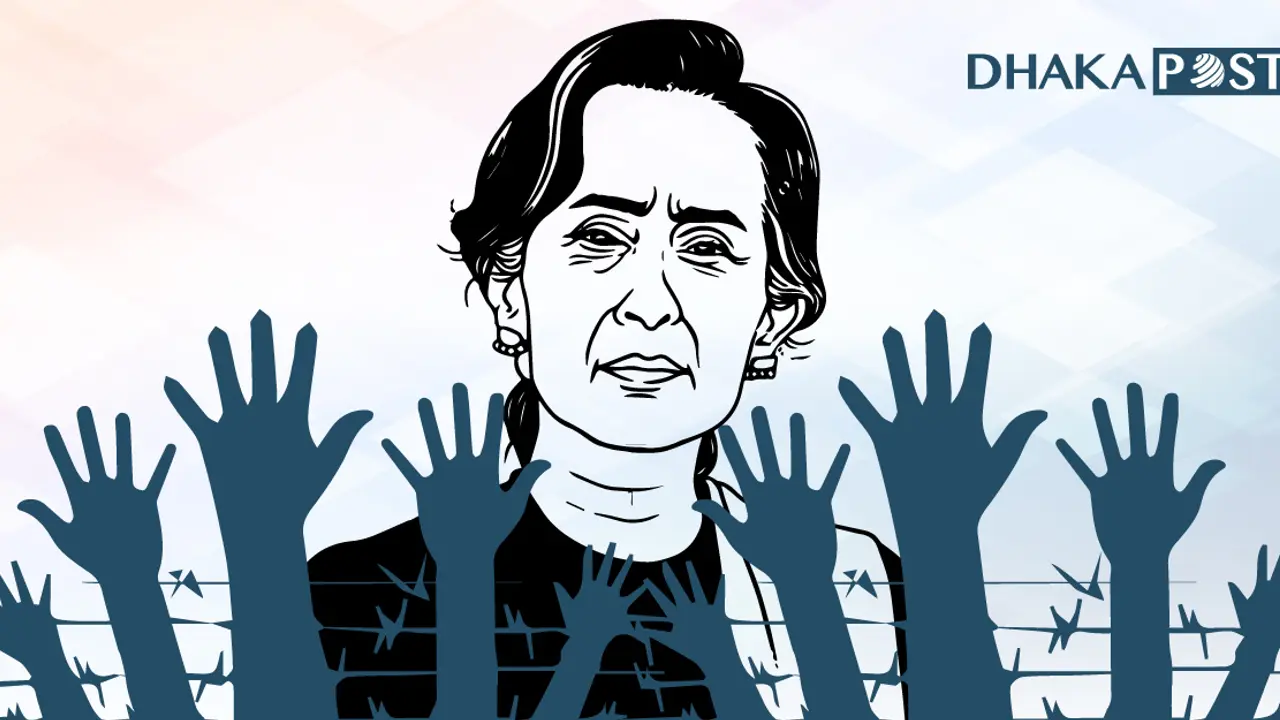 সর্বজনীন মানবাধিকারের দাবি সু চির পতনের শিক্ষা