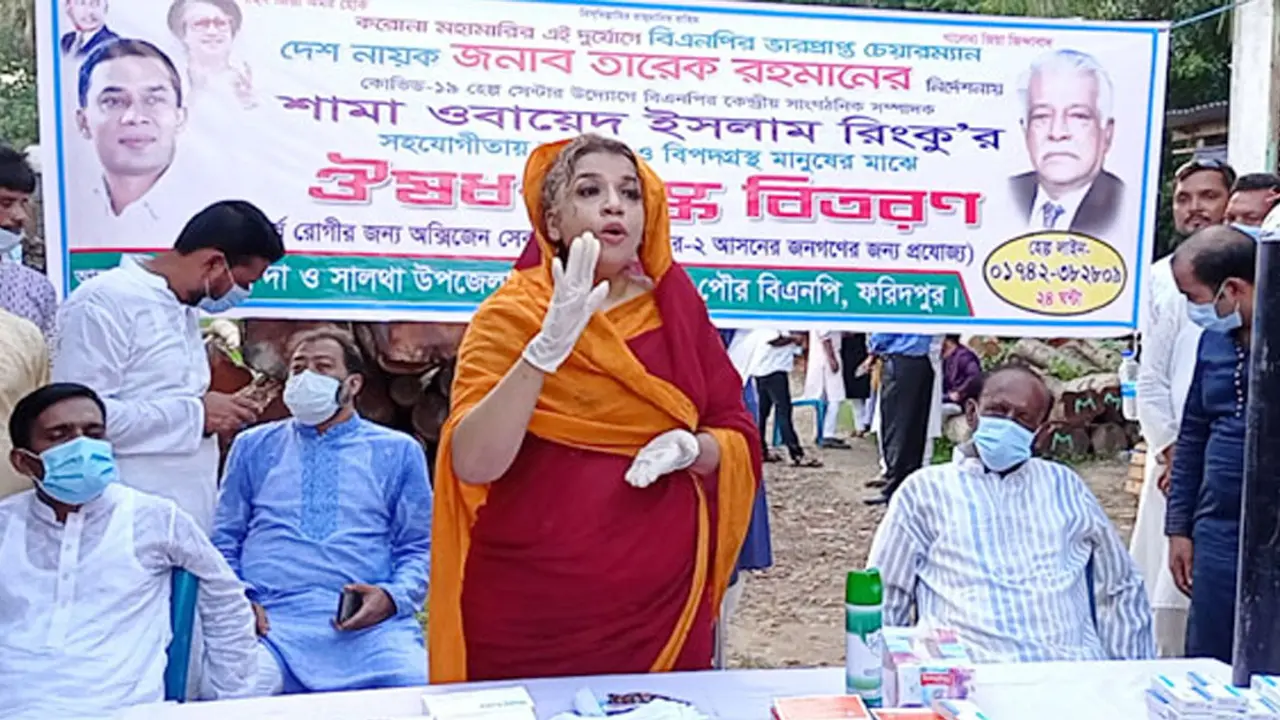 সরকার করোনা পরিস্থিতি নিয়ন্ত্রণে ব্যর্থ : শামা ওবায়েদ