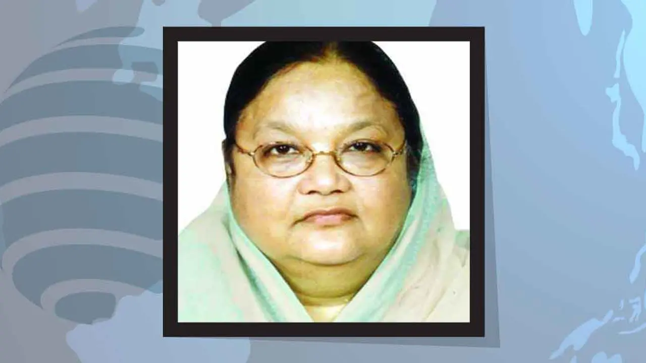 সাবেক মন্ত্রী অধ্যাপিকা জাহানারা বেগমের ইন্তেকাল