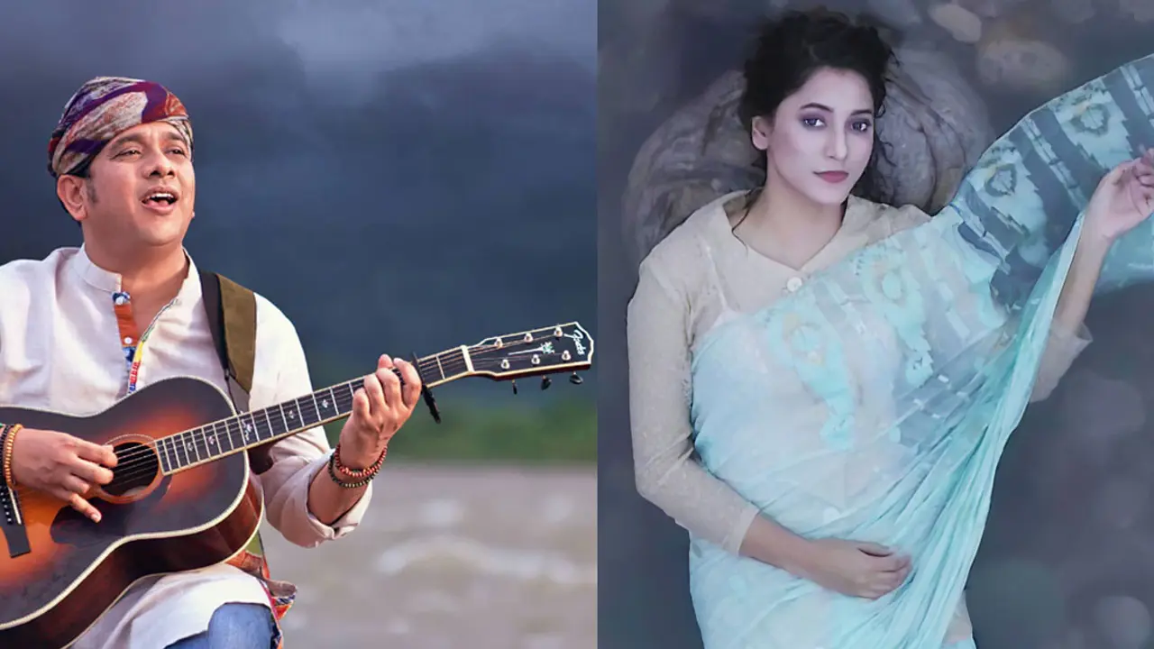 সাব্বির নাসিরের ঈদের গানচিত্রে নীল হুরেজাহান