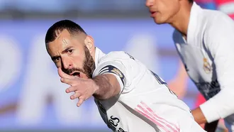 Benzema’s double guide Real to overcome Elche