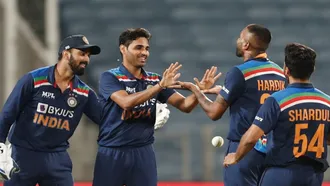 Krishna, Krunal shine as India take 1-0 lead