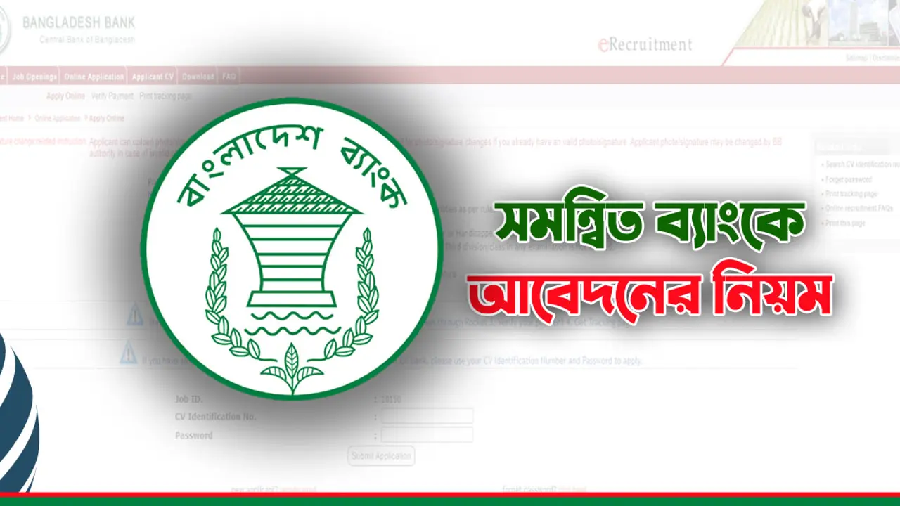 সমন্বিত ব্যাংকে ঝামেলা ছাড়াই আবেদন করবেন যেভাবে