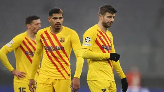 Barcelona out of UCL in group stage for first time in 20 years