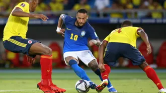 Colombia end Brazil’s winning run in engrossing 0-0 draw