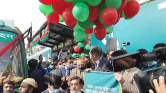 Dhaka Nagar Paribahan starts journey