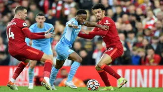 Man City fight back twice in thrilling 2-2 draw at Liverpool