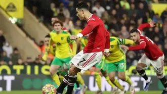 Ronaldo penalty gives Manchester United 1-0 win at Norwich