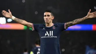 Di Maria shines, Messi injured as PSG beat Lille