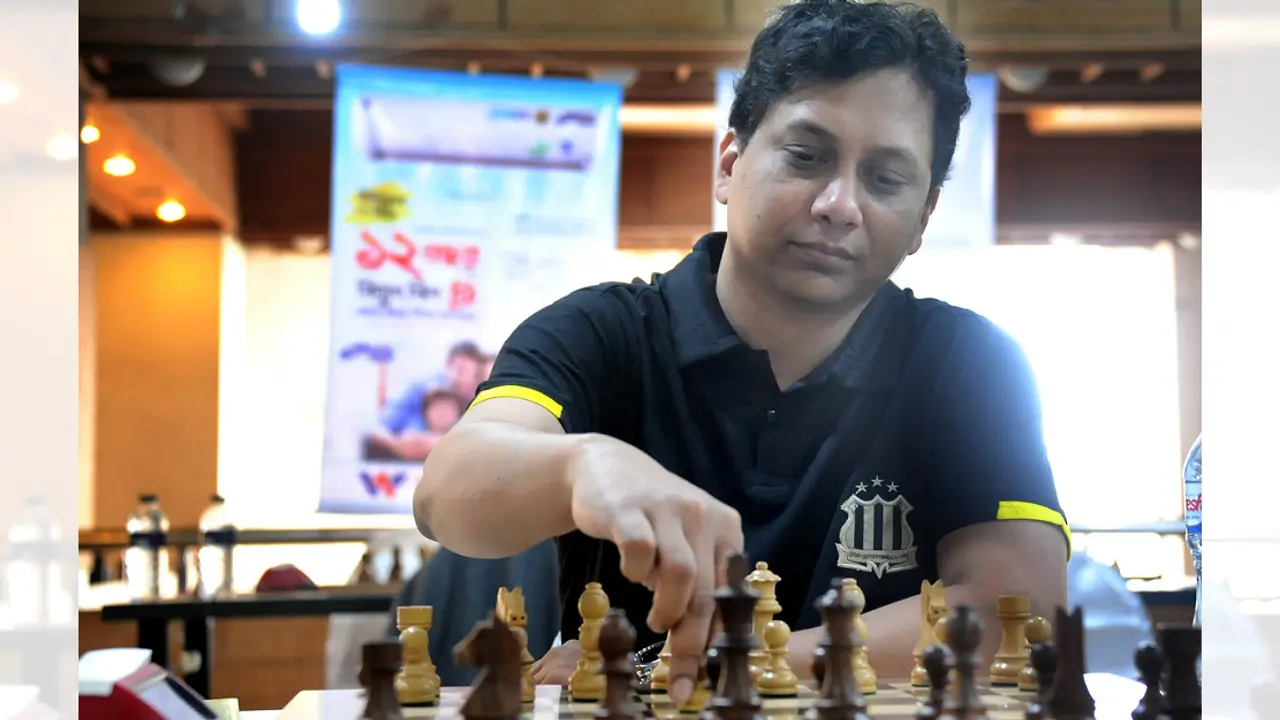 জাতীয় দাবায় চ্যাম্পিয়ন রাজীব