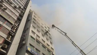 Fire breaks out at ‘Rahat tower’ in Banglamotor