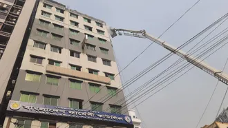 Fire at ‘Rahat tower’ brought under control