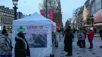 Daily COVID-19 infections in France cross 100,000 barrier