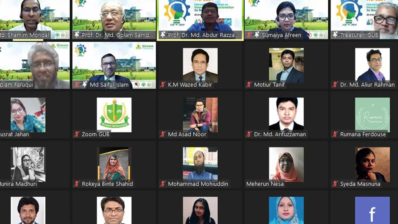 গ্রিন ইউনিভার্সিটির আন্তর্জাতিক সম্মেলন শেষ হয়েছে