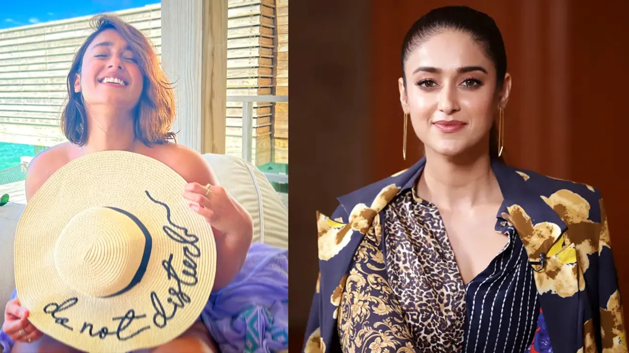 হ্যাট দিয়ে শরীর ঢেকে নজর কাড়লেন ইলিয়ানা