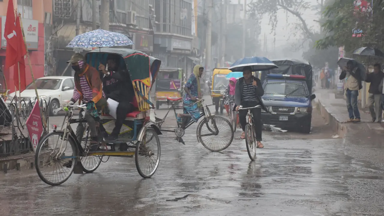 ২৯-৩০ ডিসেম্বর চার বিভাগে বৃষ্টির পূর্বাভাস