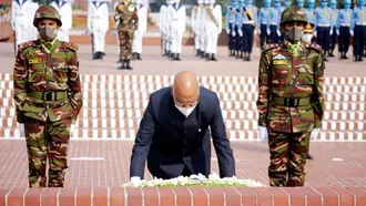 Indian President Kovind pays homage at National Memorial