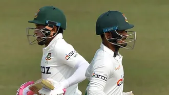 Mushfiq, Liton resist after Tigers lost 7 wickets in 1st session