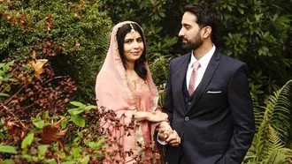 Nobel Prize winning activist Malala Yousafzai ties the knot