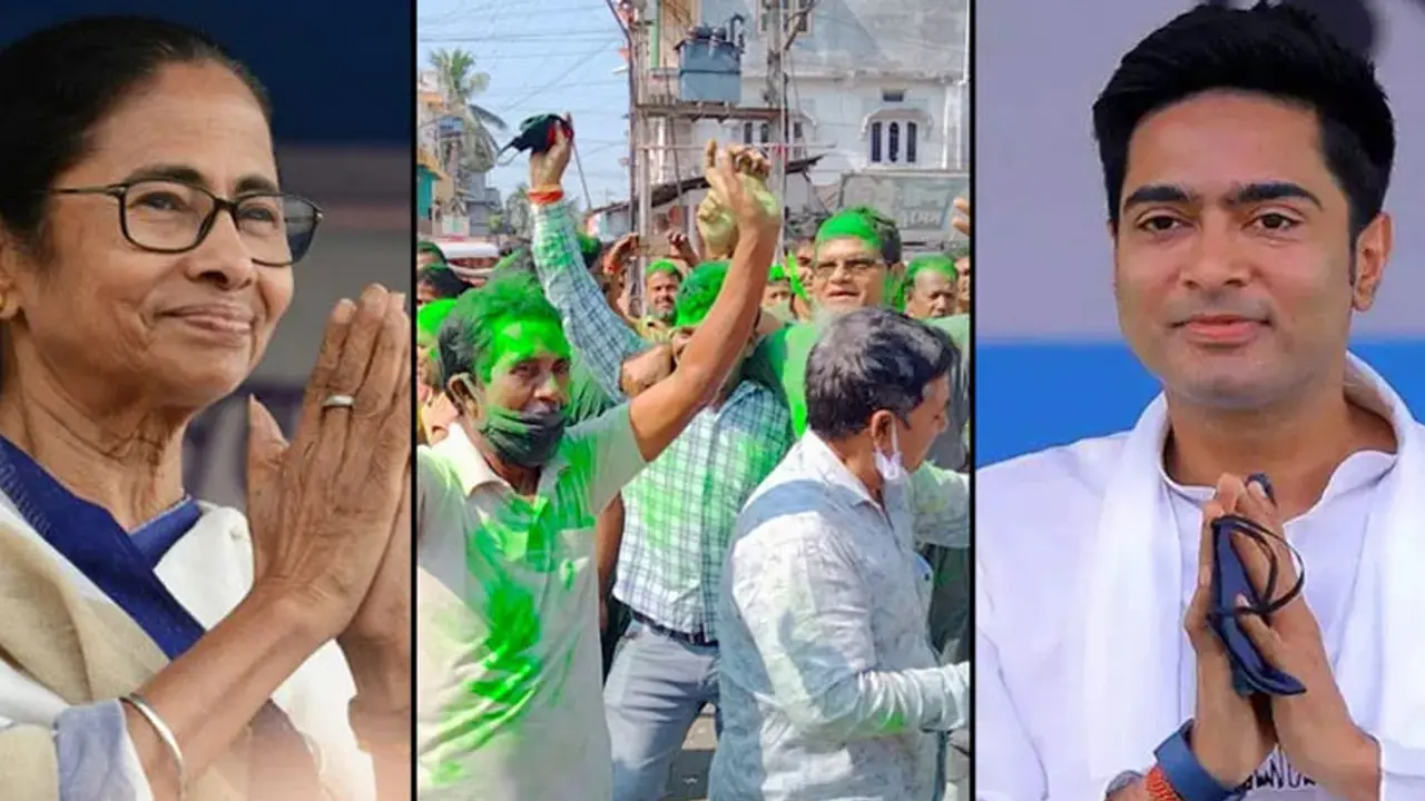 পশ্চিমবঙ্গের ৪ উপনির্বাচনে ফের তৃণমূল ঝড়