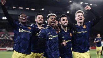 Manchester United seal important win at Brentford