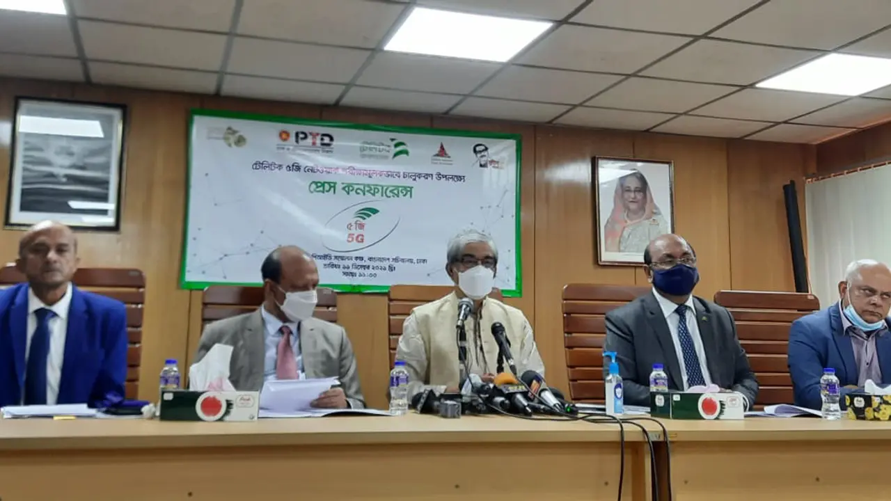 ফাইভ-জি যুগে প্রবেশ করছে বাংলাদেশ, উদ্বোধন করবেন জয়