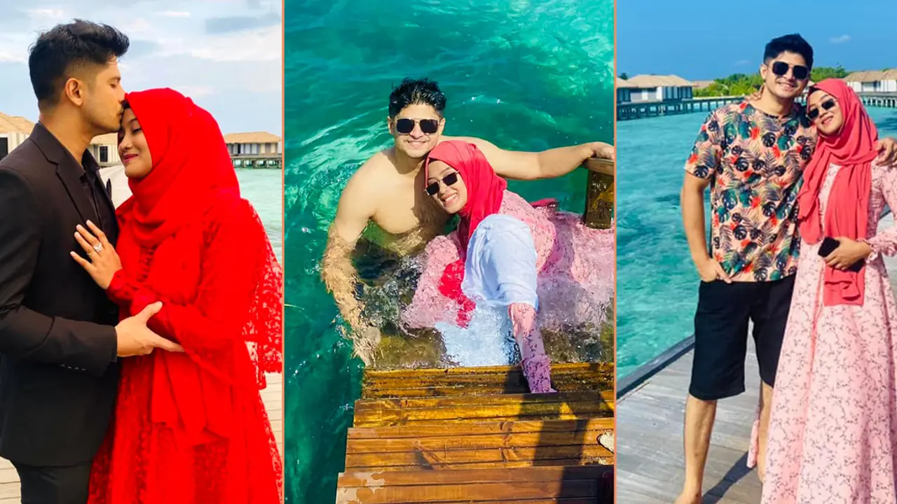 স্ত্রীকে নিয়ে মালদ্বীপে নিলয়, ছড়ালেন ভালোবাসা