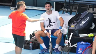Djokovic trains as Australian Open dream hangs in balance