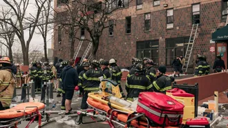 At least 19 killed in NYC apartment block blaze