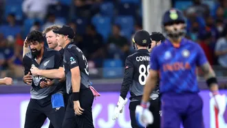 Boult, Sodhi star as New Zealand thrash India