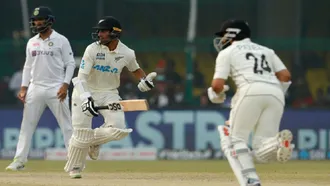 Ravindra helps New Zealand pull off dramatic draw against India