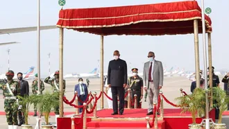 Indian President arrives in Dhaka