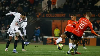 Icardi salvages a point for 10-man PSG at Lorient