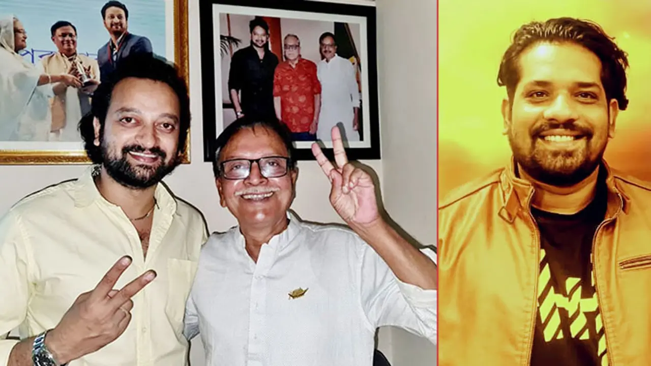 বাবার নির্বাচনী গান লিখলেন নায়ক সাইমন