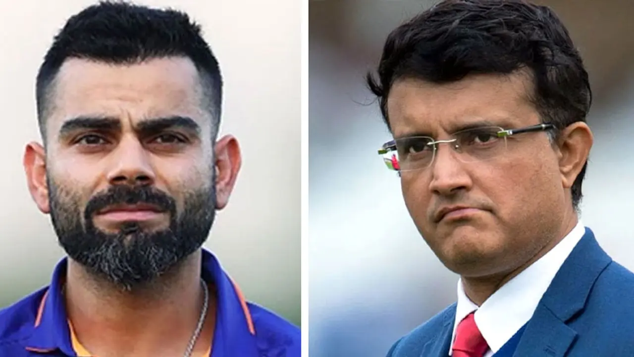 কোহলিকে শোকজ করতেন সৌরভ, খবরটি সত্যি নয়