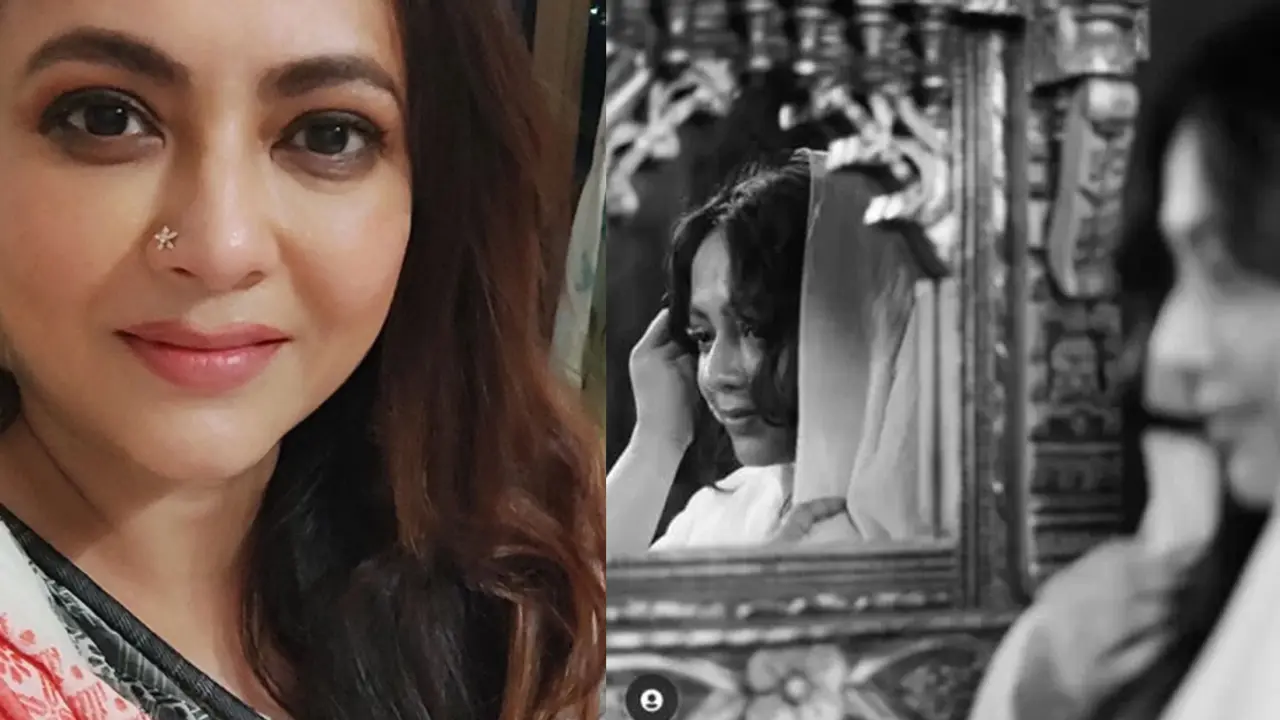 কেন হঠাৎ সাদাকালো রূপে শ্রীলেখা?