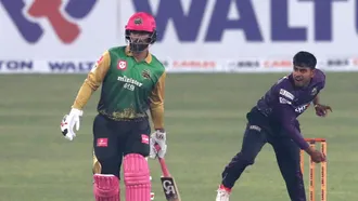 Chattogram down Dhaka, Tamim half-century in vain