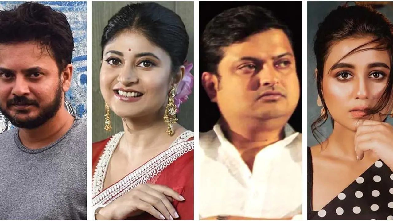 ভারতীয় ক্রিকেট দলের পাশে টালিউড তারকারা