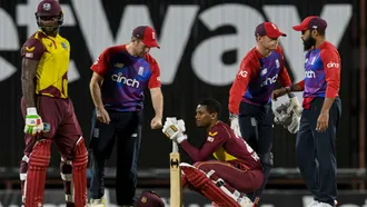 England seal one-run win over West Indies to level T20 series