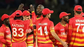 Zimbabwe beat Sri Lanka by 22 runs to level ODI series