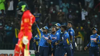 Sri Lanka crush Zimbabwe by 184 runs to clinch ODI series