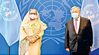 Guterres praises development miracle of Bangladesh