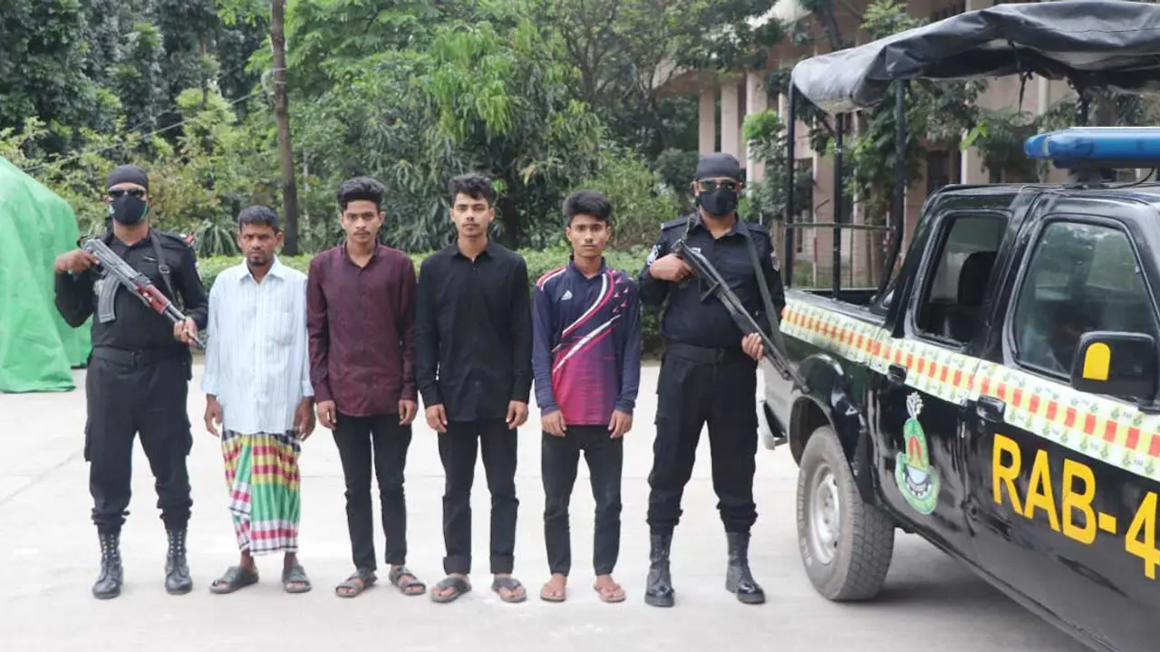 নাবালিকাকে জোরপূর্বক বিয়ের উদ্দেশ্যে অপহরণ, আটক ৪